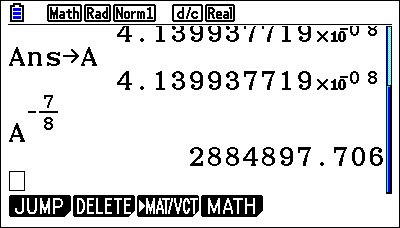 Further calculations