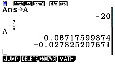 Further calculations
