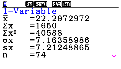 statistics Bivariate Data
