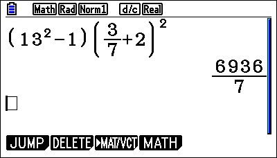 Casio fx-CG50 calculator