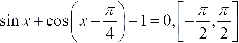 Run-Matrix-SolveN Trigonometry