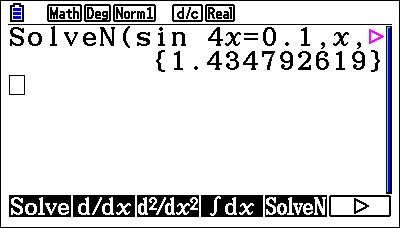 Run-Matrix-SolveN Trigonometry