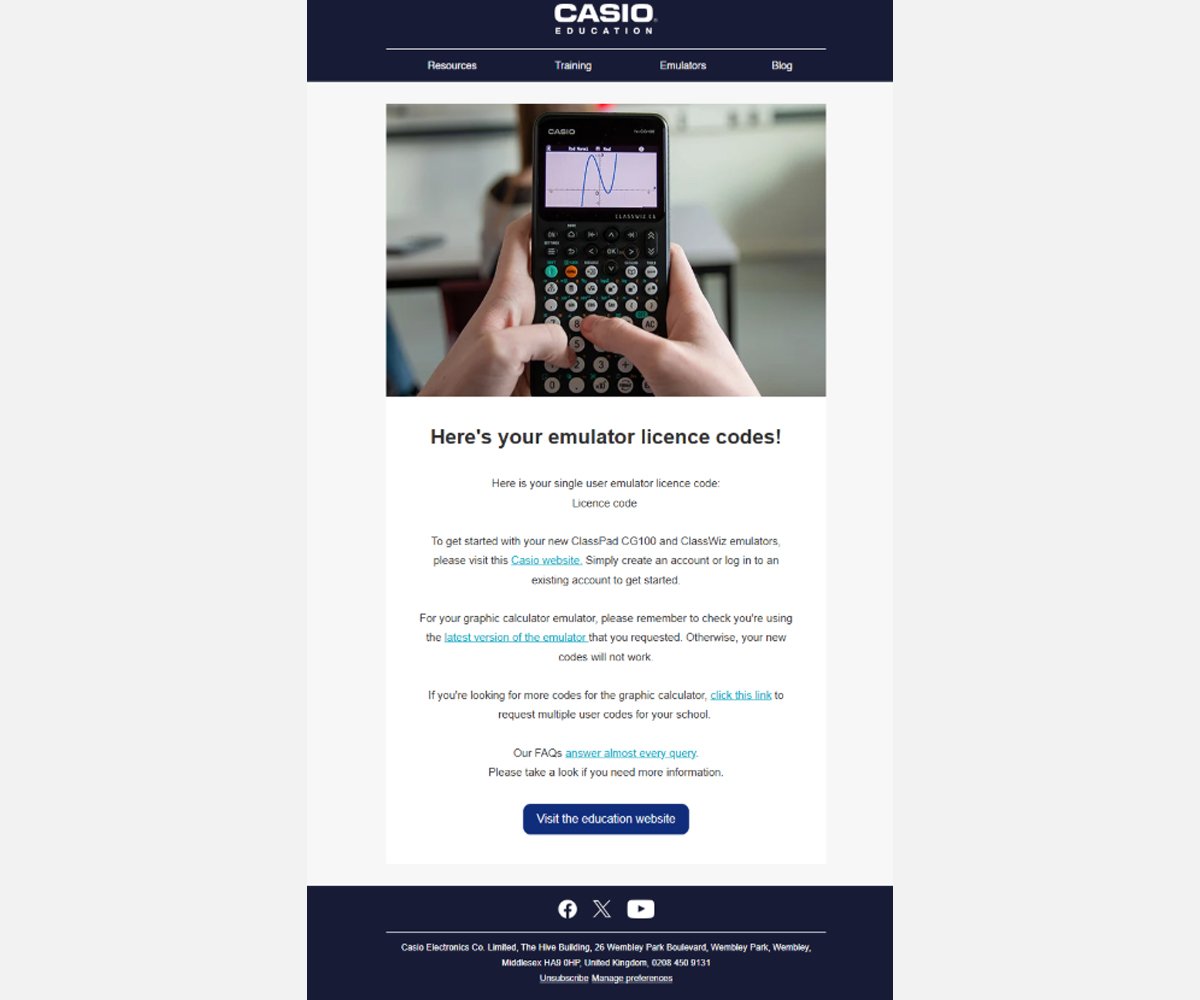 Casio ClassPad emulator