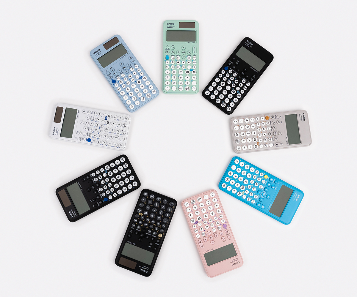 Casio ClassWiz+ scientific calculators