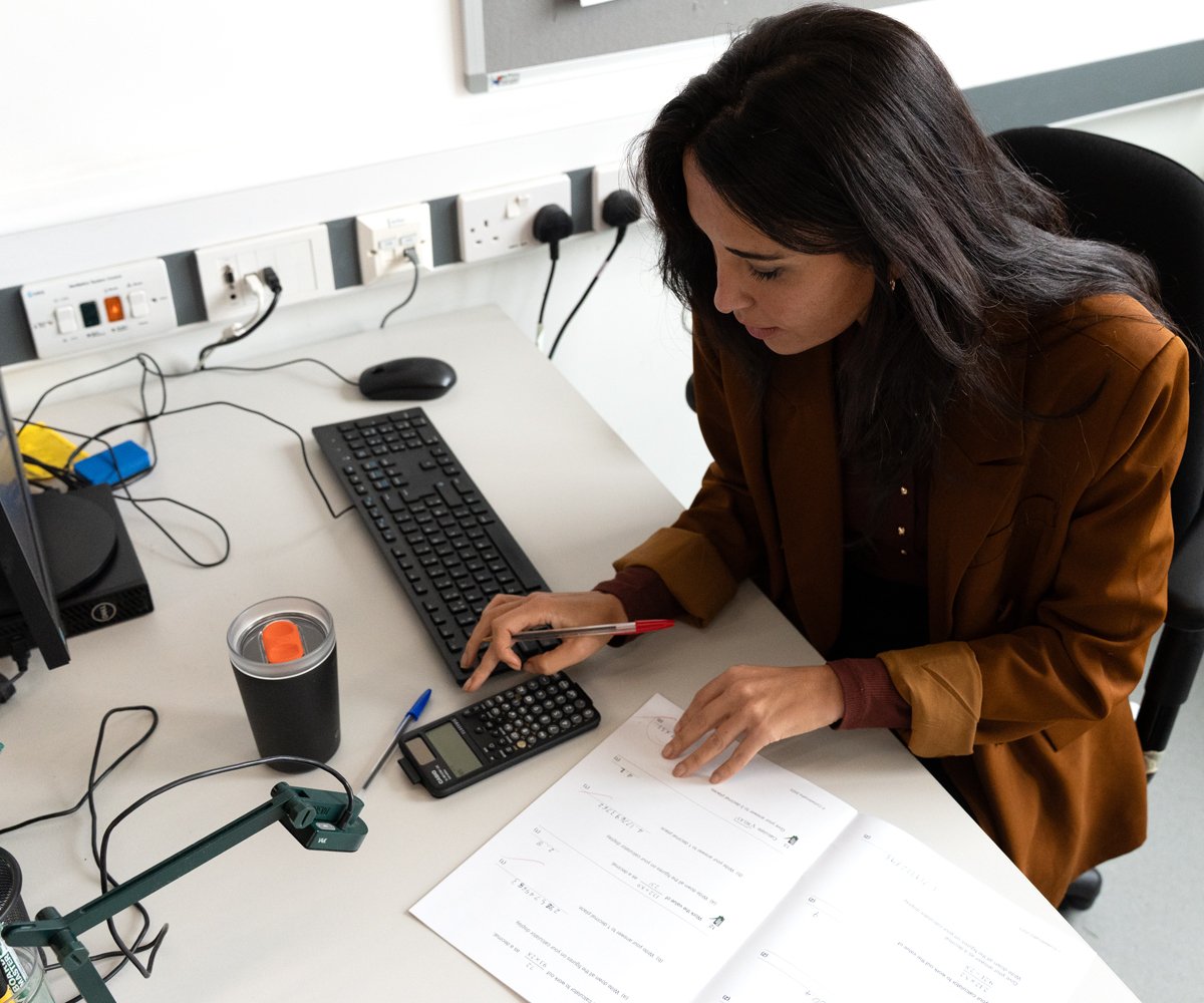 ClassWiz+ calculator with teacher