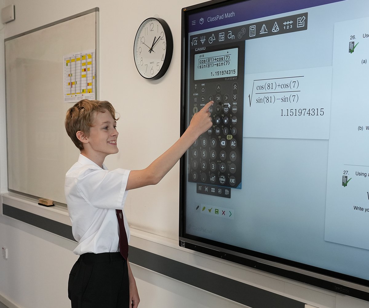 Casio ClassWiz+ scientific calculators