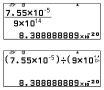 standard form ClassWiz 