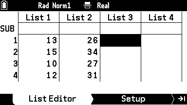 Statistical Data