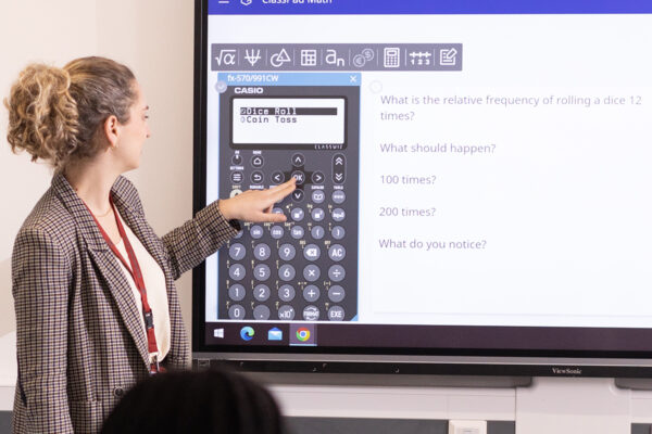 Casio ClassPad emulator in the classroom