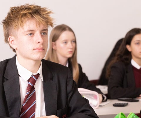 GCSE students using the Casio ClassWiz calculator