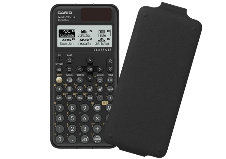 Casio fx-991 CW+ with case